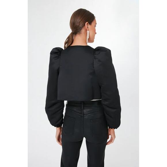 Sleeper Black Mystery Puff Jacket - Picture 5 of 7